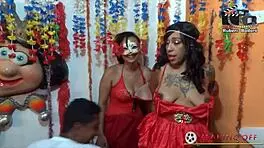 Behind the scenes of carnival recording with Rubens Badaro on Xvideos Red