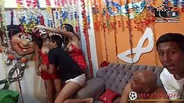 Behind the scenes of carnival recording with Rubens Badaro on Xvideos Red