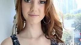 Teen Sucks Cock in Sloppy POV Blowjob