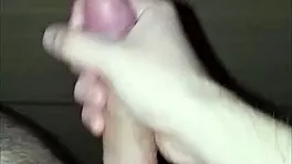 young amateur solo masturbation session during massage