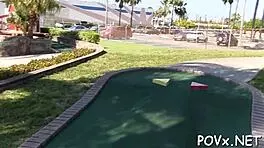 I love watching this teen give a nasty blowjob in pov