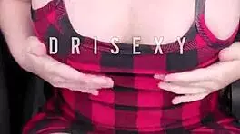 Horny Brunette Plays With 22cm Dildo In Car