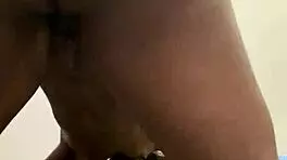 petite wife gets rough assfucking in doggystyle creampie