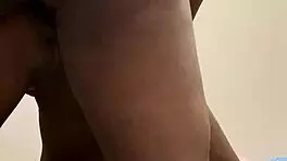 petite wife gets rough assfucking in doggystyle creampie