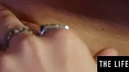 Cute Model Masturbates with Dildo