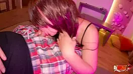 Tiny Asshole Takes Huge Creampie from Stepsister