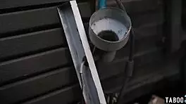 Milf Stepmom Helps Teen Stepdaughter Feel Happy with Gentle Care