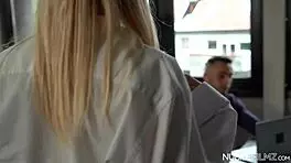 oh man, sharon white's body is just stunning, riding me wild with her big tits in lingerie, driving me crazy!