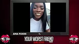 Ana Foxxx's backstage anal casting