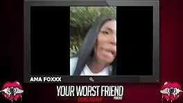 Ana Foxxx's backstage anal casting