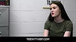 teenythief athena heart favors dirty guard with petite body