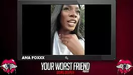 Ana Foxxx's backstage anal casting