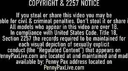 Redhead Penny Pax Milks Big Dick