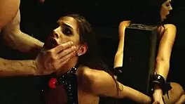 big tits rough dp hd first time two young 18+ sluts sydney cole and another get dominated in bondage