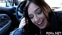 Sexy young teens fucking and sucking cock in POV videos.