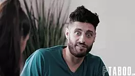 when spencer bradley showed up, things got hardcore with her small tits