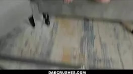 teen redhead step daughter sidra sage gets family fucked by step dad pov blowjob