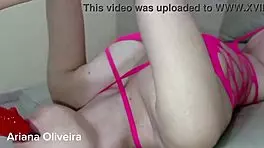 i love feeling a big cock slam into my throat and gag me, ariana oliveira