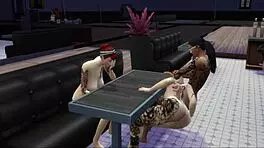 i love these hot milfs with big tits and redheads getting fucked hard in the gym