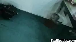 Horny cowgirls ride big cocks at party