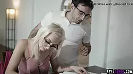 chloe temple meets horny tutor jake adams for hot sex lesson that drives her crazy