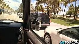 bree olson, that pornstar babe, fucks a couple dudes on a bus in public