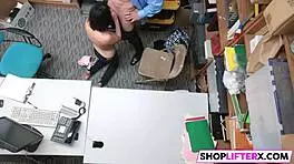 Hot Teen Penelope Gets Fucked Hard For Theft At Work