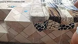 Paty Bumbum fucks Snow White actress with big ass at home