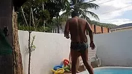 Paty Bumbum fucks Snow White actress with big ass at home