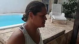 Paty Bumbum fucks Snow White actress with big ass at home