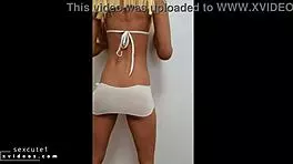 Enjoying Time with a Cute Young Doll