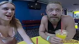 watch this big ass teen sucking dick?