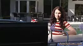 Stepdaddy Experiences First Time With 18+ Teen