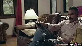 Teen mistress crashes married couple's doorstep!