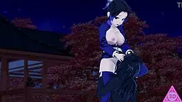 Kocho Shinobu, wanna blow Tomioka Giyu in public for uncensored hentai cumshots? - thereal3dstories