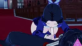 Kocho Shinobu, wanna blow Tomioka Giyu in public for uncensored hentai cumshots? - thereal3dstories