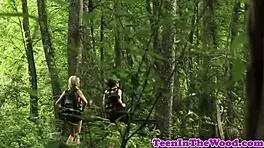 Watch This Teen 18+ Ride Ranger's Cock!