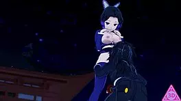 Kocho Shinobu, wanna blow Tomioka Giyu in public for uncensored hentai cumshots? - thereal3dstories