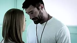 Horny Professor Fucks Teen Student In Bathroom!