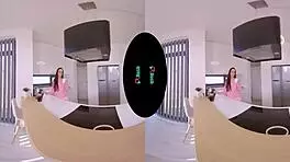 Vinna Reed's tight pussy gets pounded hard in VR!