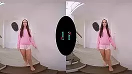Vinna Reed's tight pussy gets pounded hard in VR!