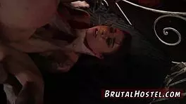 Is this amateur teen Felicity's first time? Excited youthful tourist in extreme domination!