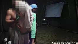 Sneaking into military base for hardcore Arab teen ass action feels so wrong yet thrilling