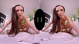 Vinna Reed's tight pussy gets pounded hard in VR!
