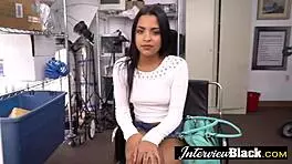 petite teen 18+ is getting fucked hard on the sofa