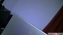 Cyber Sluts Punished with Big Cock in Garage POV