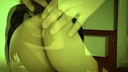 Candice Luca dances seductively before getting a creampie in hardcore couple scene.