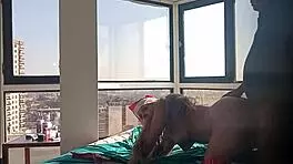 Mama Claus Cuckolded By Old Man In Erotic Christmas Broadcast