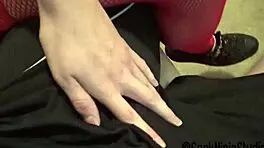 Rebecca Vanguard and Sailor Luna in step daddy daughter taboo scene with goth theme.