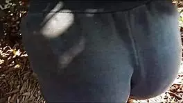 Brazilian Brunette's Wild Anal Encounter in the Woods